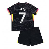 Chelsea Pedro Neto #7 3rd trikot Kinder 2024-25 Kurzarm (+ Kurze Hosen)